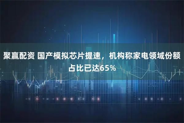 聚赢配资 国产模拟芯片提速，机构称家电领域份额占比已达65%